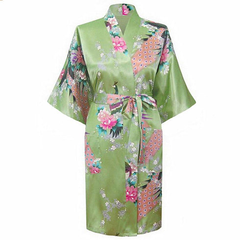 Robes Women Nightwear Flower Home Clothes Intimate - ROUTINE FASHION