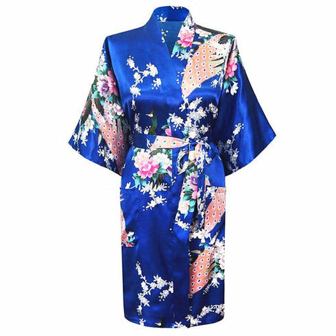 Robes Women Nightwear Flower Home Clothes Intimate - ROUTINE FASHION