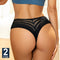 Underpants Seamless Thong Lady Ladies Lace Panties For Women Coffee - ROUTINE FASHION