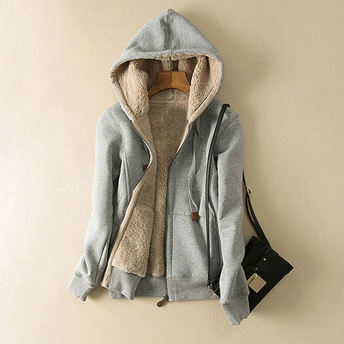 Plus Size Womens Cashmere Winter Warm Coats Thick Parka War - ROUTINE FASHION