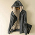 Plus Size Womens Cashmere Winter Warm Coats Thick Parka War - ROUTINE FASHION