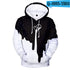 Fashionable 3D Digital Printed Hooded Sweatshirt For Men And Women Couples - ROUTINE FASHION