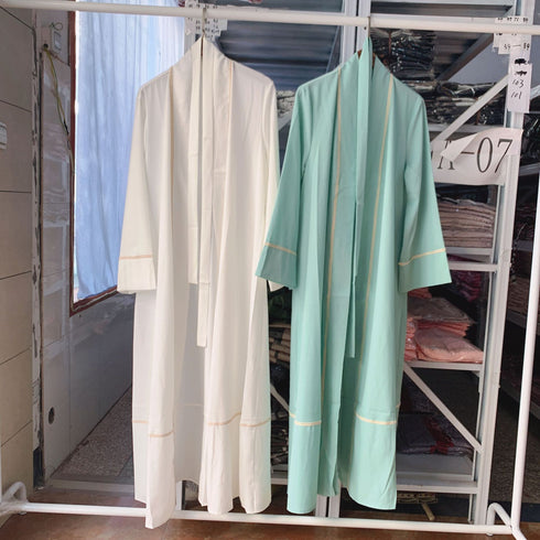 Kaftan Dubai Abaya Kimono Cardigan Muslim Hijab Dress - ROUTINE FASHION