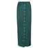 Half-Length Skirt Muslim Button Ladies Pencil Skirt - ROUTINE FASHION