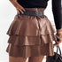 Ladies Waist Mini Skirt Puff Skirt Cake Skirt - ROUTINE FASHION