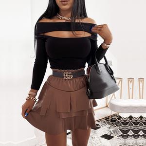 Ladies Waist Mini Skirt Puff Skirt Cake Skirt - ROUTINE FASHION