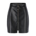 European And American Leather Skirt High Waist Skirt Women - ROUTINE FASHION