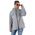 Simple Women's Outdoor Hooded Rain Jacket - ROUTINE FASHION