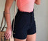 Women's Shorts Cannon Beads Solid Color Sexy Shorts Women - ROUTINE FASHION