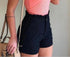 Women's Shorts Cannon Beads Solid Color Sexy Shorts Women - ROUTINE FASHION