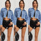 Women's Denim Vest Short Denim Jacket - ROUTINE FASHION