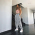 High Waist All-Match Print Loose Sports Leg Straight Trousers And Trousers - ROUTINE FASHION