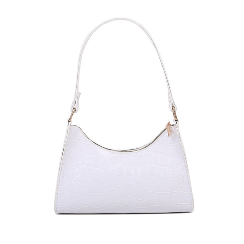 Solid Color Carry Underarm Bag - ROUTINE FASHION