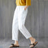 Spring And Autumn New Cropped Trousers Women Casual Pants - ROUTINE FASHION