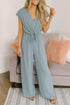 Hot Summer Fashion Joker Women Jumpsuits With Button - ROUTINE FASHION