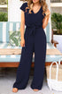Hot Summer Fashion Joker Women Jumpsuits With Button - ROUTINE FASHION