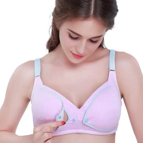 Breastfeeding Bras Maternity Open Nursing Bra for Feeding Nursing Underwear Clothes for Pregnant Lingerie Women Intimate Clothes - ROUTINE FASHION
