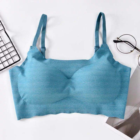 Gather big size sports underwear for women bras - ROUTINE FASHION