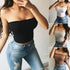 Sexy Fashion Summer Skinny Women Sleeveless Crop Tops Backl - ROUTINE FASHION