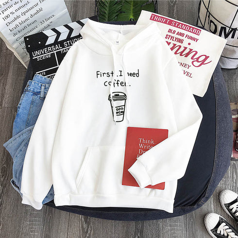Long Sleeve Fleece Sweatshirt Sweatshirt - ROUTINE FASHION
