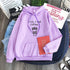 Long Sleeve Fleece Sweatshirt Sweatshirt - ROUTINE FASHION