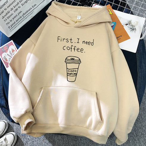 Long Sleeve Fleece Sweatshirt Sweatshirt - ROUTINE FASHION