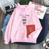 Long Sleeve Fleece Sweatshirt Sweatshirt - ROUTINE FASHION