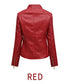 Women's Trendy Slim Pu Leather Winter Jacket - ROUTINE FASHION