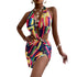 Sexy Bikini Print One-Piece Swimsuit Women - ROUTINE FASHION