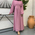 High-density Double Chiffon Fashion Simple And Elegant Muslim Dress - ROUTINE FASHION