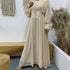 High-density Double Chiffon Fashion Simple And Elegant Muslim Dress - ROUTINE FASHION