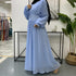 High-density Double Chiffon Fashion Simple And Elegant Muslim Dress - ROUTINE FASHION