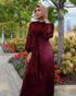 Ramadan Eid Mubarak Kaftan Dubai Abaya Turkey Muslim Women Hijab Satin Dress Islam Caftan Marocain Dresses Vestidos Robe Femme - ROUTINE FASHION