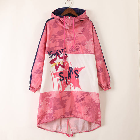 Loose Hooded Long Trench Coat - ROUTINE FASHION