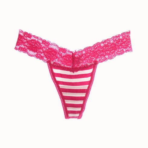 Thong Women Lace Striped Panties Women'S - ROUTINE FASHION