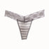 Thong Women Lace Striped Panties Women'S - ROUTINE FASHION