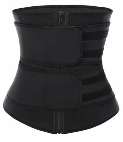 Double Waist Belt Waist Trainer Steel Bone Corset Waist Trainer Neoprene Corset - ROUTINE FASHION