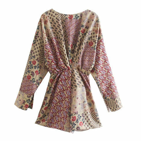 Spring And Summer New Print Jumpsuit Women's Jumpsuit - ROUTINE FASHION