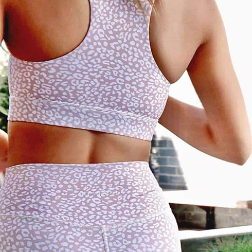 Outdoor Sports Suit Women'S Tank Top Tights Yoga Bra High Waist Tights - ROUTINE FASHION