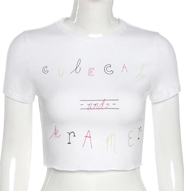 Women's short T-Shirt Top Women T Shirt - ROUTINE FASHION