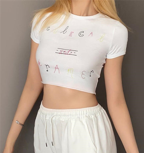 Women's short T-Shirt Top Women T Shirt - ROUTINE FASHION