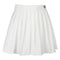 White Pleated Skirt Short Woman Elastic Waist Mini Skirts - ROUTINE FASHION