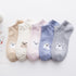 Women's Solid Color Socks Low Cut Shallow Mouth Leisure Boat Socks - ROUTINE FASHION