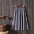 Small Literary A-Line Skirt Women Half-Length Skirt - ROUTINE FASHION