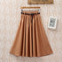 Small Literary A-Line Skirt Women Half-Length Skirt - ROUTINE FASHION