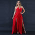 Hollow Long Jumpsuit Women Fashion Zipper Fitted Split Jumpsuit Elegant Breast Wide Leg Jumpsuit - ROUTINE FASHION