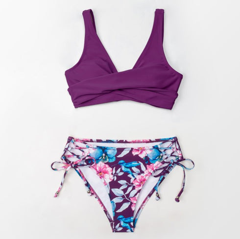 Printed Swimsuit Bikini Swimsuit Women - ROUTINE FASHION