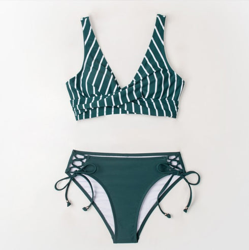 Printed Swimsuit Bikini Swimsuit Women - ROUTINE FASHION