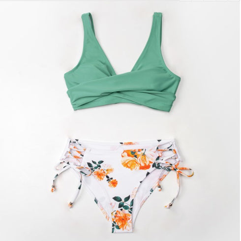 Printed Swimsuit Bikini Swimsuit Women - ROUTINE FASHION