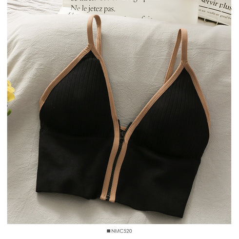 Beautiful Straps, Chest Pads, All-Match Bras Gathered - ROUTINE FASHION